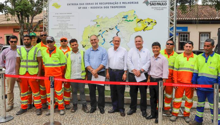 Em São José do Barreiro, rodovia dos Tropeiros recebe obras de modernização