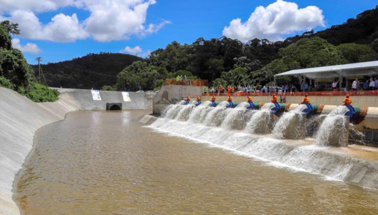 Estado inaugura obra que amplia segurança hídrica em São Paulo e no Rio de Janeiro