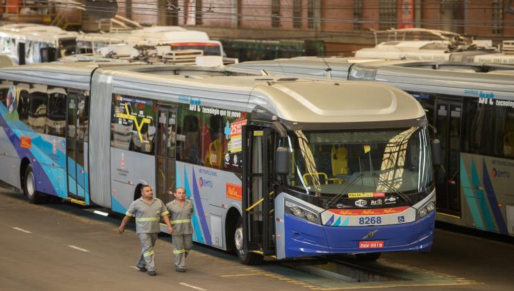 Corredor Metropolitano ABD recebe 25 novos ônibus articulados