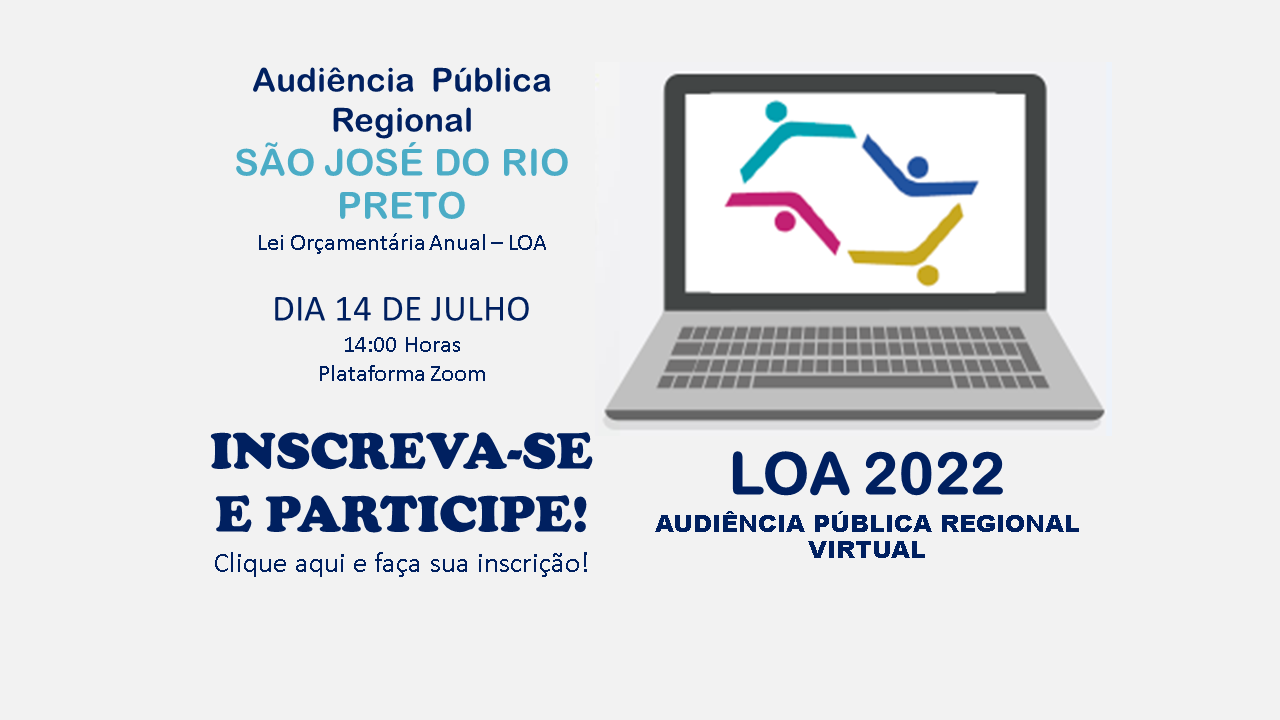 Audiências Regionais Virtuais - São José do Rio Preto