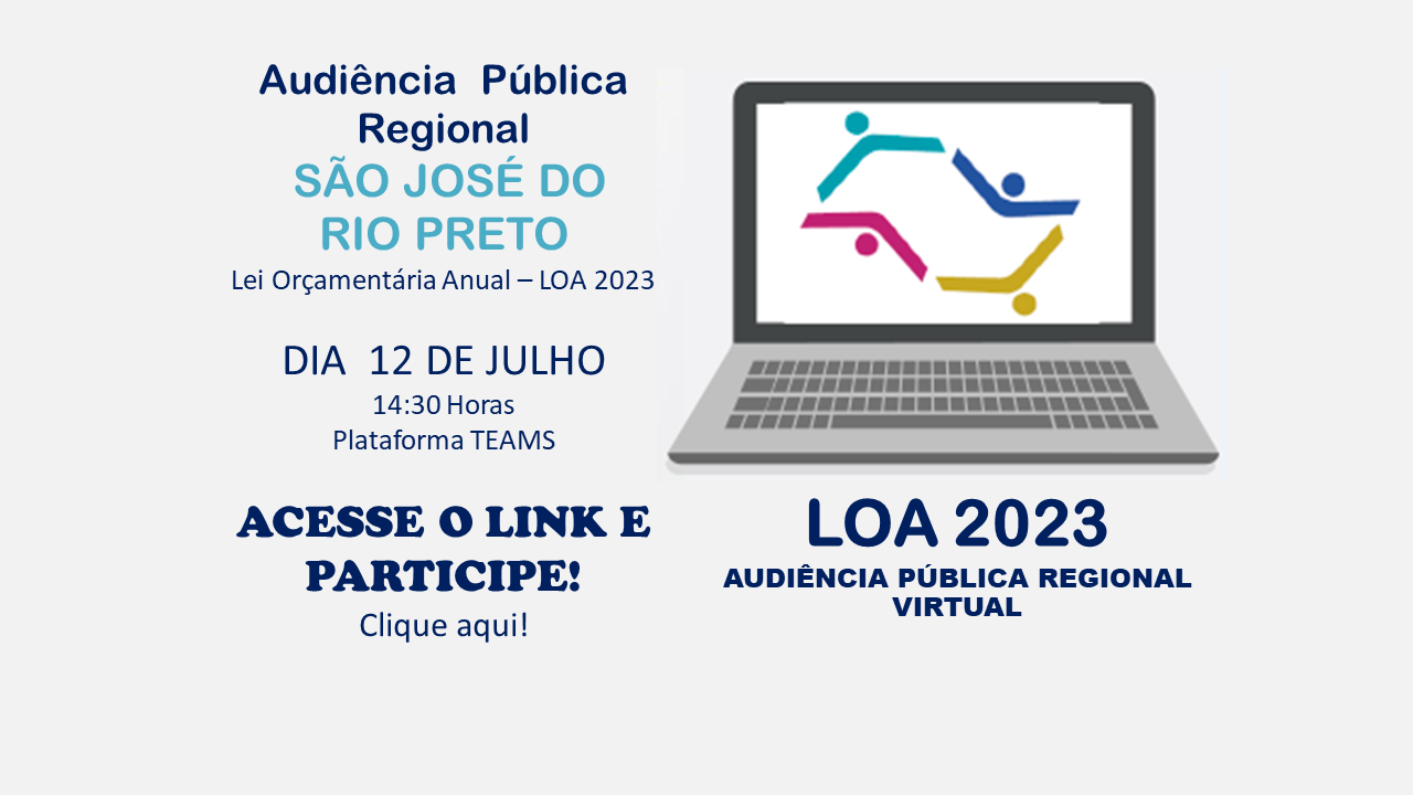 Audiência Pública Regional – São José do Rio Preto