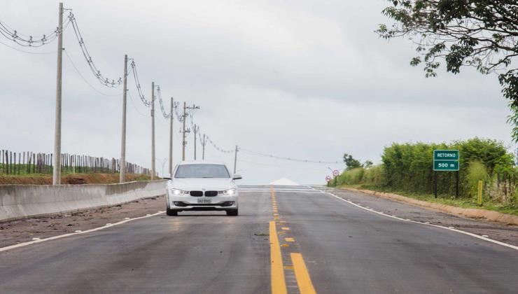 Estado investe R$ 2,7 milhões e entrega obras em estrada de Aguaí